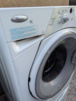 Whirlpool sport duet washer and dryer both work