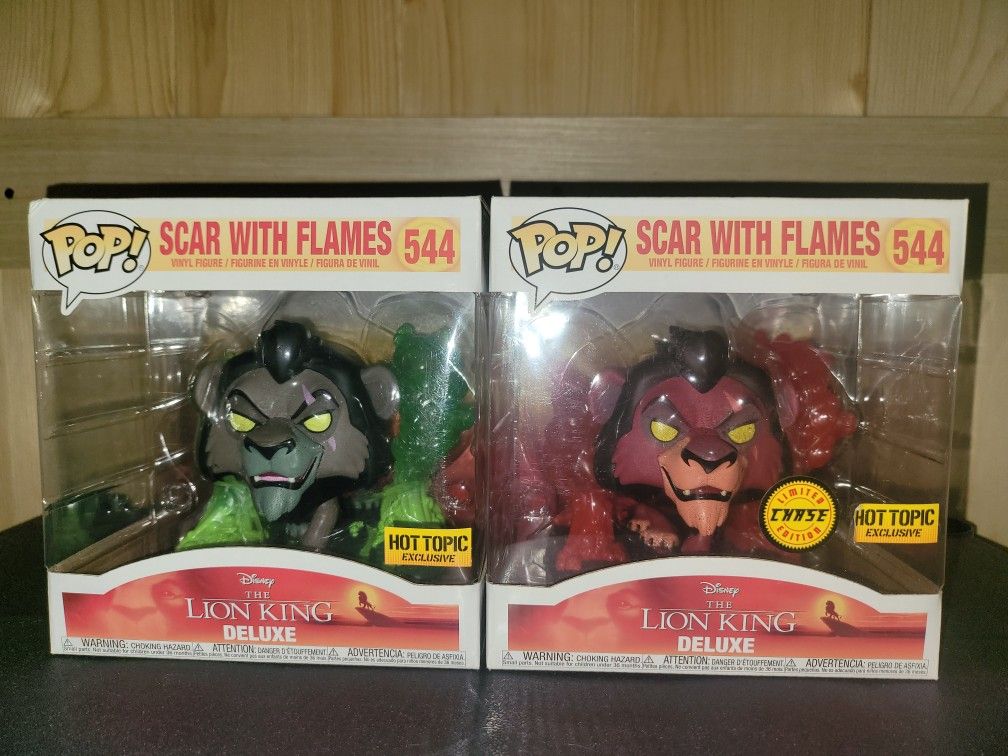 Funko pop scar with flames sale