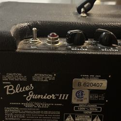 Amplifier Fender Blues Jr 3