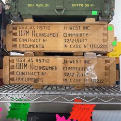 Ammo Storage Crates 