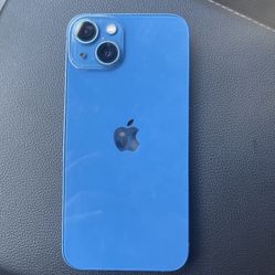 Blue iPhone 13