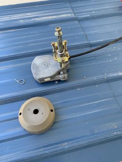 Steering unit for boat and cable as new