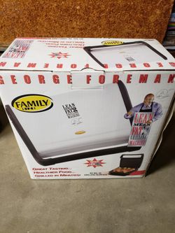 George Foreman Grill "Family Size"