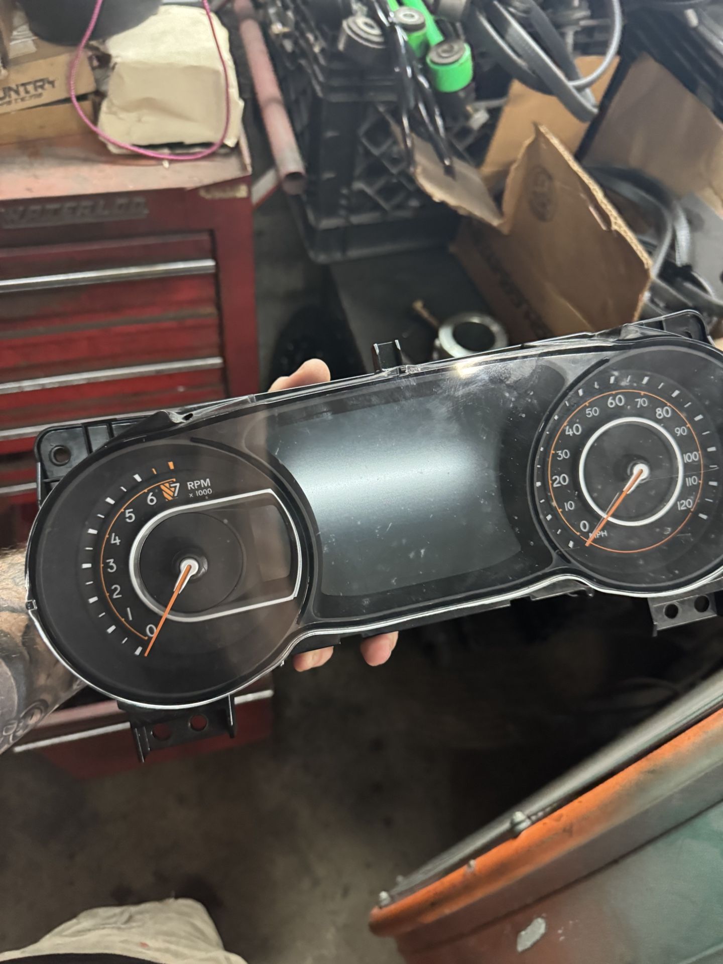 Jeep Wrangler Gladiator Cluster