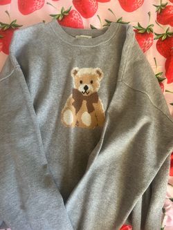 Lg teddy bear sweater