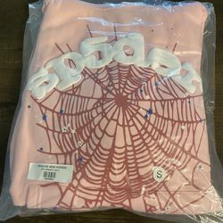 Pink Og Web Sp5der Hoodie