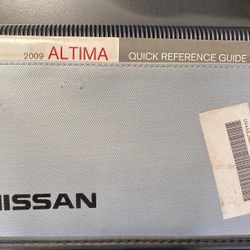 2009 Nissan Altima Manuel