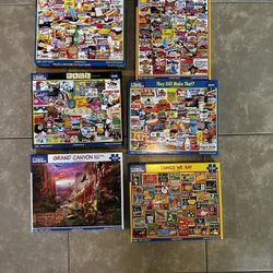 White Mountain Puzzle lot