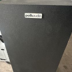 Audio Subwoofer Polk - Loud And Huge