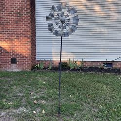 Yard Art Metal  Windmill