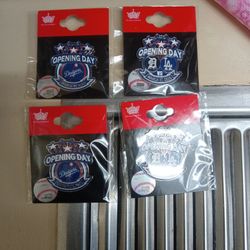 Dodgers Opening Day Pin