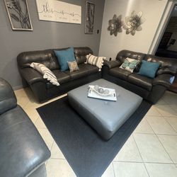 3 Piece sofa with Ottoman 