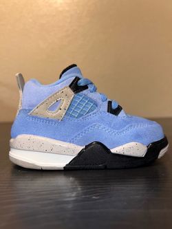 Toddler Jordan 4 Retro ‘University Blue' Size 6c