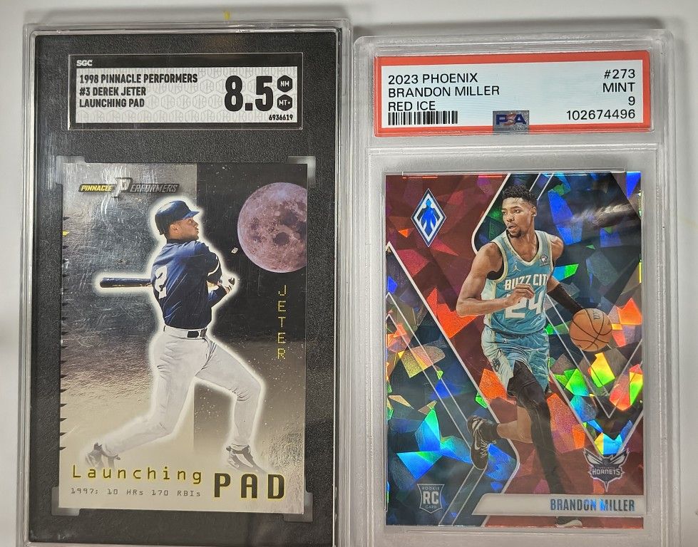 11 Graded Sports Cards: High-Grade Baseball & Basketball