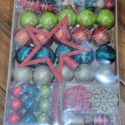 Christmas Decorations Ornaments Set