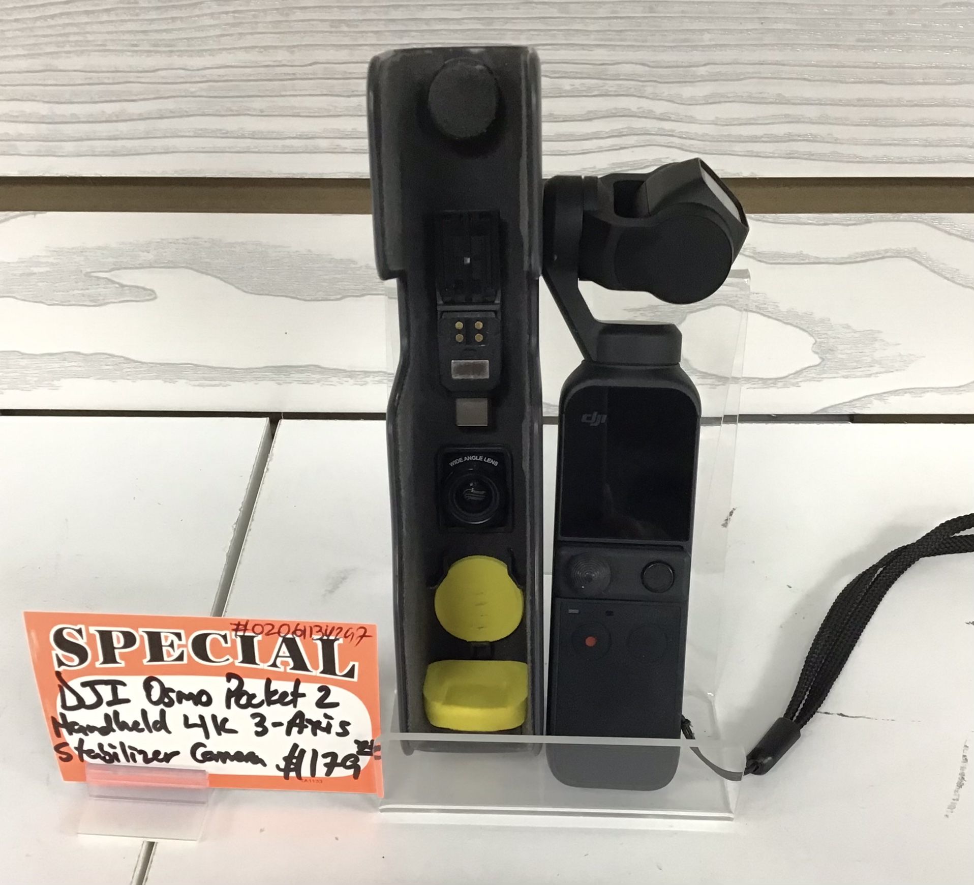 DJI Osmo Pocket 2 Handheld 4k 3-Axis Stabilizer Camera