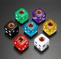 GT BMX DICE 🎲 TIRE VALVE STEM COVERS DIFF COLORS