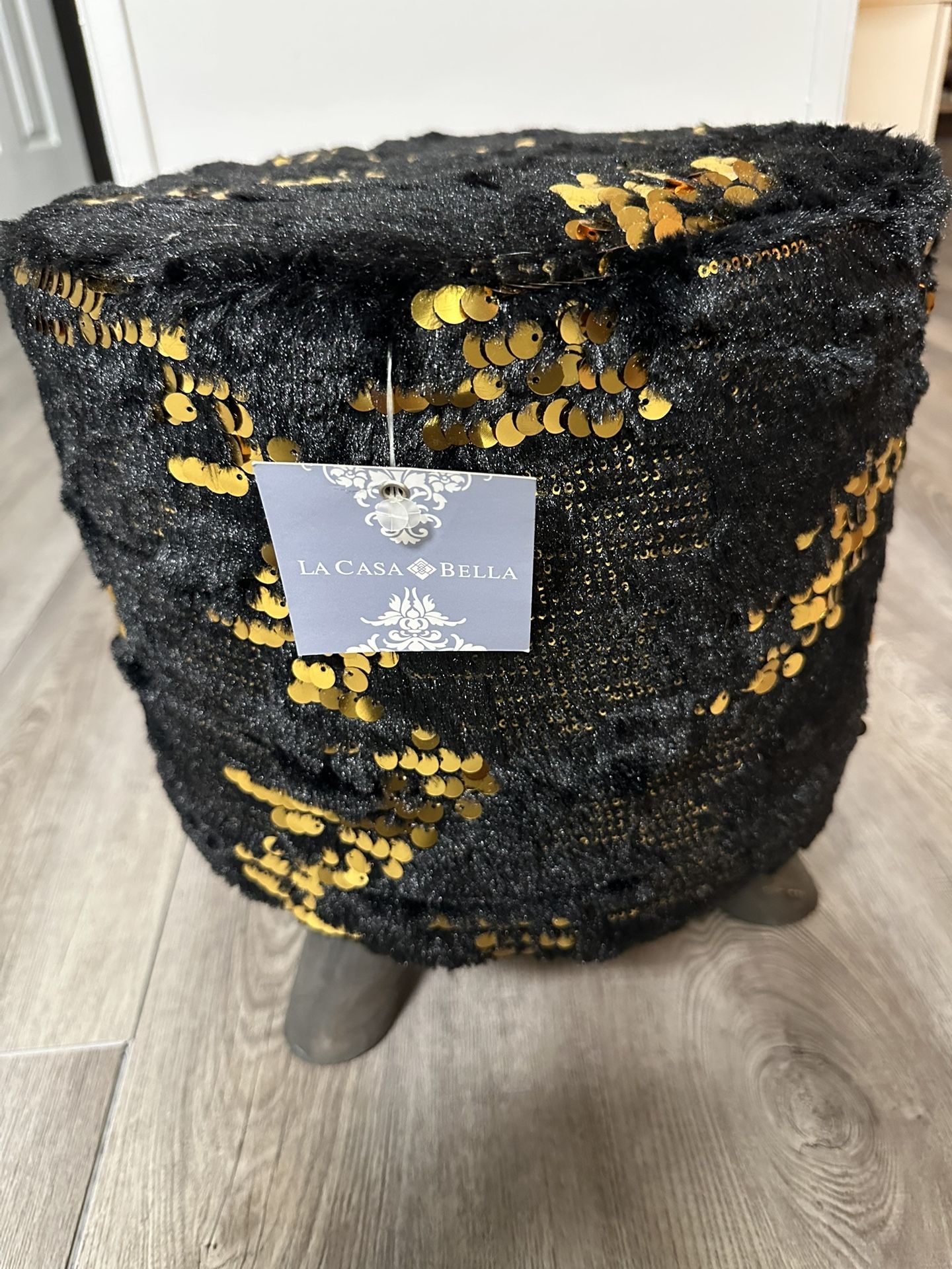 Small padded stool