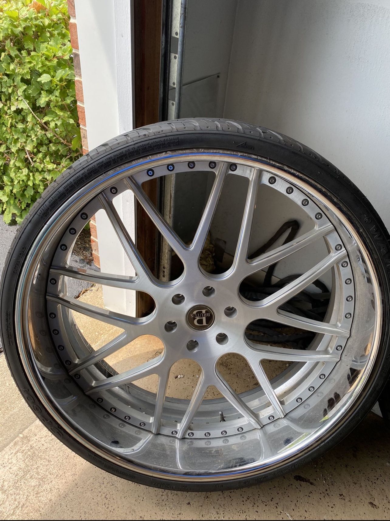 28 Inch Brutus Wheels and Tires