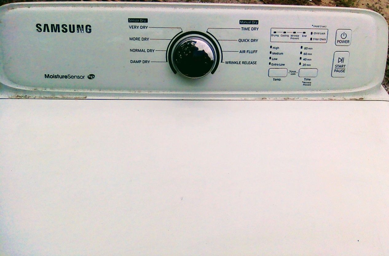 Samsung DRYER with Moisture Sensor 