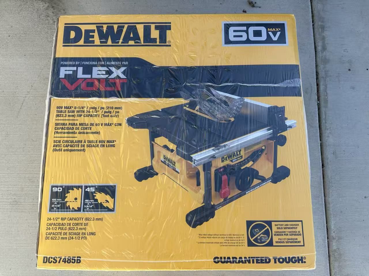 Dewalt Table Saw Kit (Tool Only)
