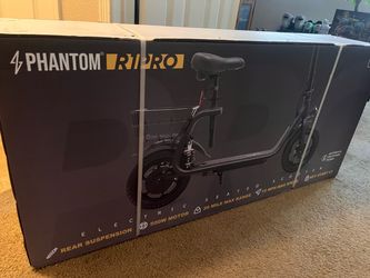 Phantom R1 Pro Electric Seated Scooter
