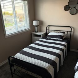 twin xl bed with mattress 