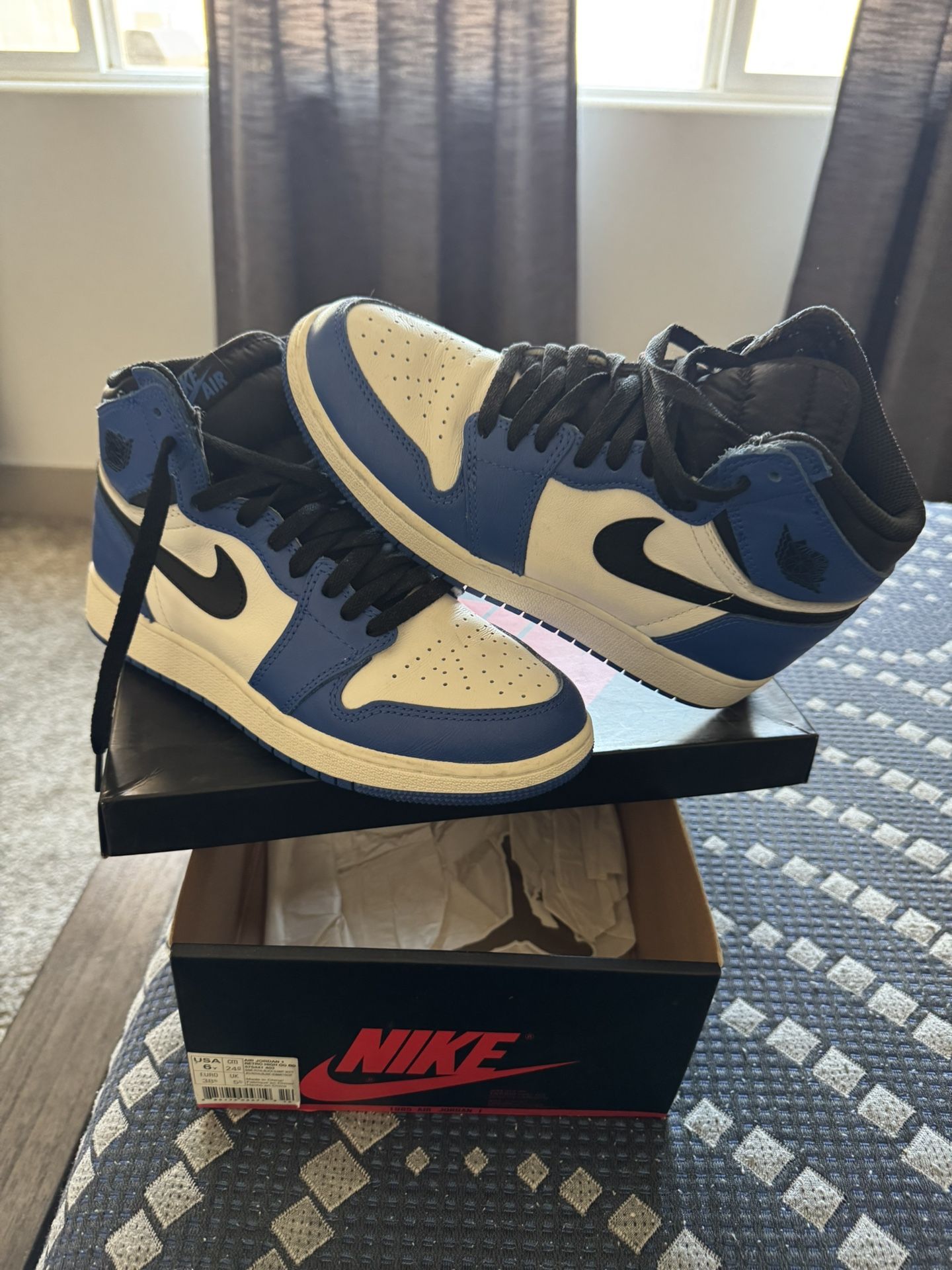 Jordan 1 VNDS Game Royal 6Y, 2018