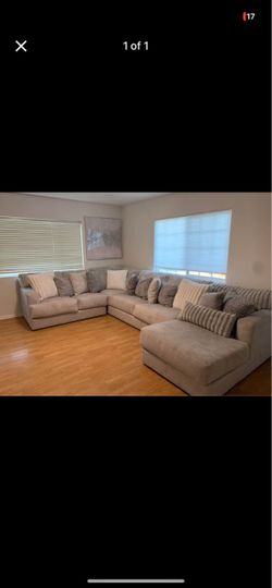 Cloud couch light gray