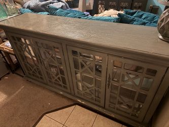 Rustic Vintage Solid Wood Cabinet