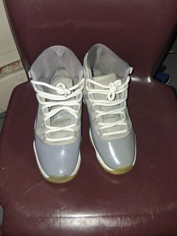 All Grey jordan 11s 9.5 used(no box)