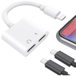 Headphone And Charger Splitter for iPhone 8, 8 Plus, 7, 7 Plus and more