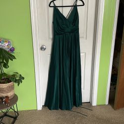 Green Dress With Pockets 