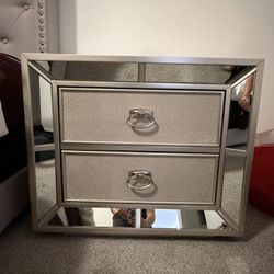 2 Night Stands And 1 Large Dresser 