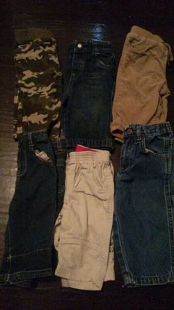 3/6 mon boys pants