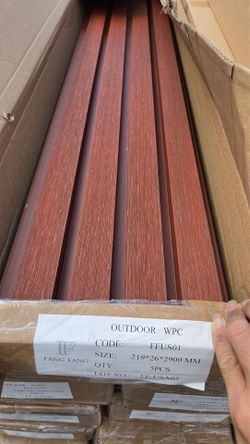 OUTDOOR WALL PANELS，Size：8.5“*9‘ Designed for Every Weather.