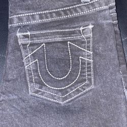 Kids Black True Religion Jeans