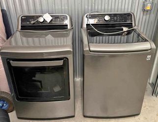 LG washer and dryer