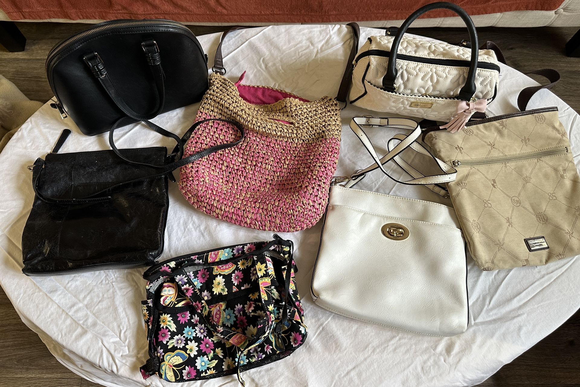 Variety Of 6 handbags