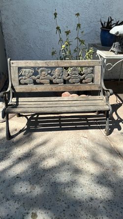 Antique Children’s / Garden  bench