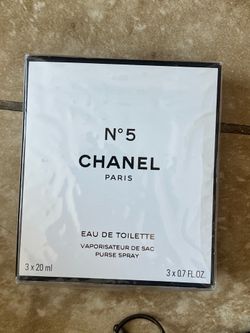 CHANEL N°5 Eau de Toilette Refillable Travel Purse Spray 3 x 0.7 fl oz