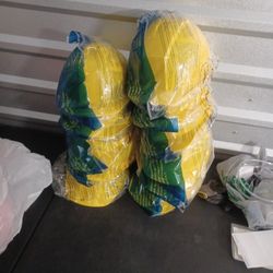 Yello Hard Hats With ratchet