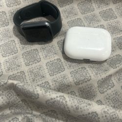 AirPods And Apple Watch 