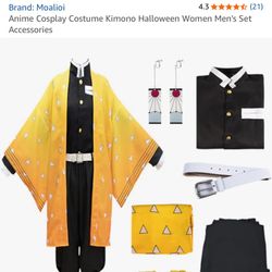 Demon Slayer Zenetsu Full Costume