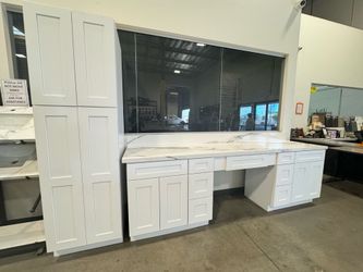 Shaker White Cabinets