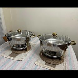 2 Piece 5 quart Round Chafing dish