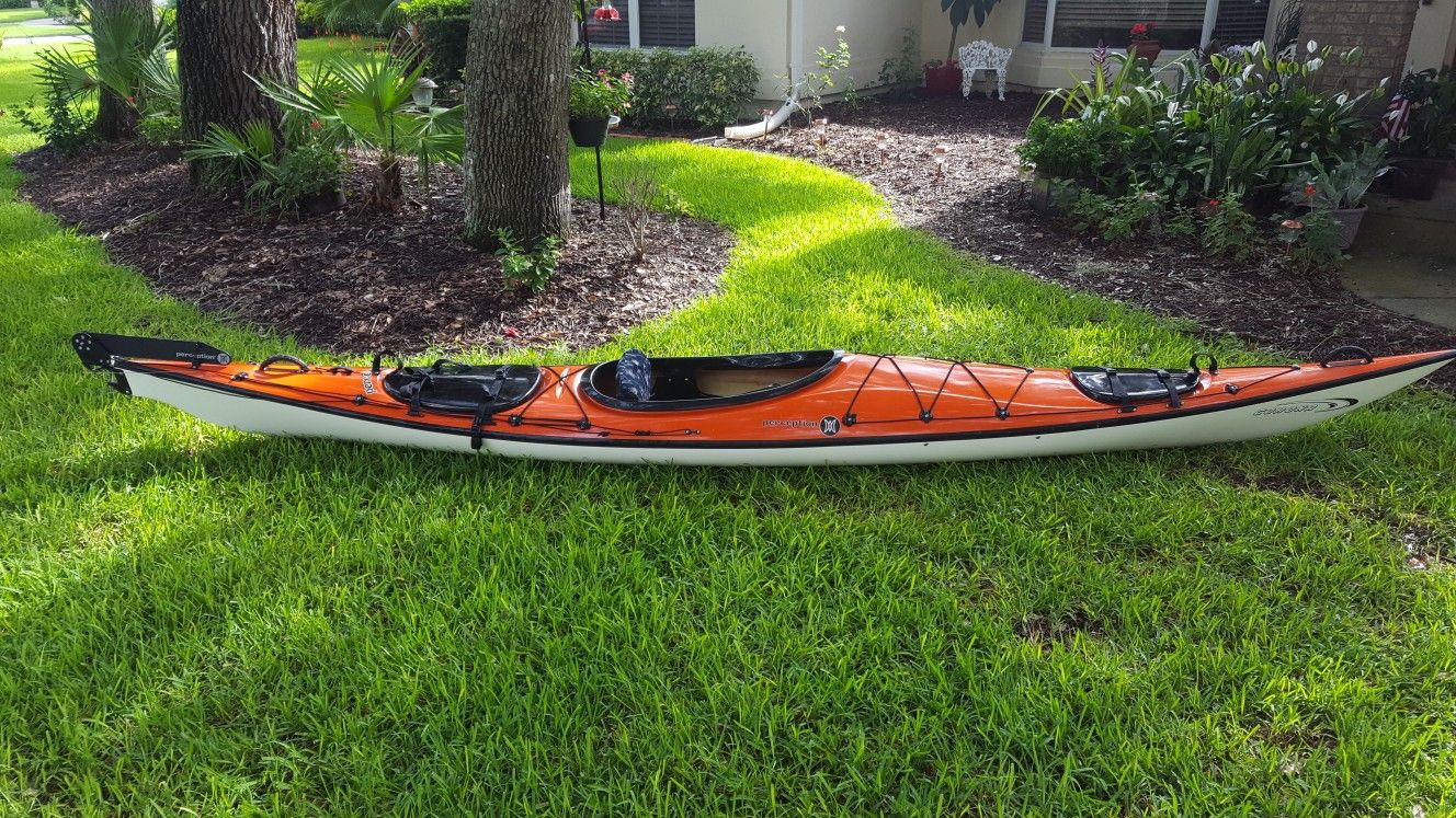 Perception Corona 14'+ ocean/touring kayak