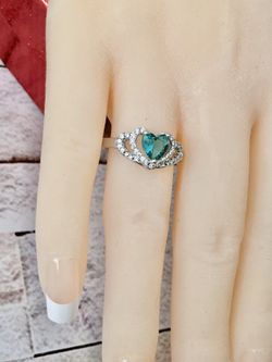 Heart Shaped Ring, Size 9