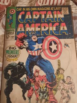 Captain Amarica Vintage Picture 