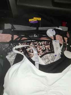 Sport bras, chonies, sweats and pj pants